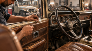Good restoration is not always about removing age. Sometimes it is about editing it carefully