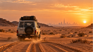 Some vehicles crossed the desert. A few became part of it.